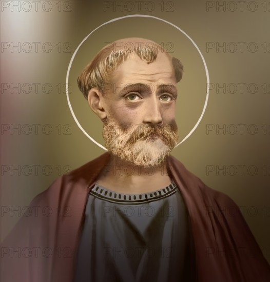 Pope Anacletus (c.?AD 16 – c.?AD 92), also known as Cletus, Anaklet, Anenkletos, Anencletus, Kletus, bishop of Rome from c.?AD 80 to c.?AD 92, digitally edited