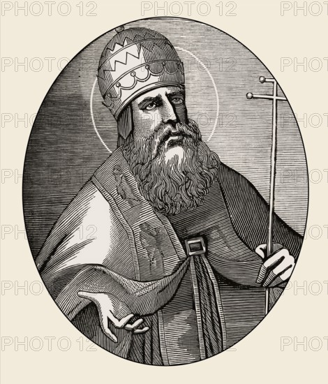 Pope Adeodatus I, 570 – 618, bishop of Rome from 615 to 618