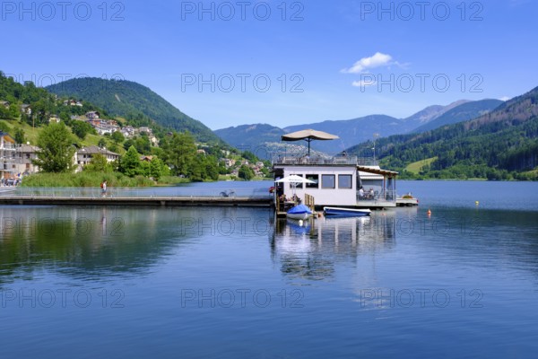 Bar Imbarcadero in Lago di Serraia, Baselga di Pine, Val di Pine, Alta Valsugana e Bersntol, Trentino, Italy