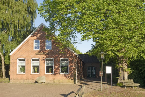 Paul-Harsebroek-Haus, village community centre, Moormerland, East Frisia, Germany