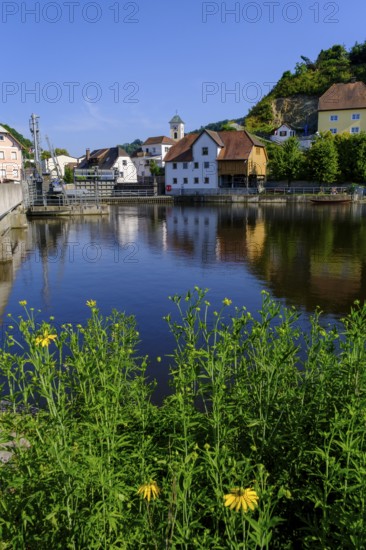 Hals an der Ilz, Ilzschleifen, near Passau, Lower Bavaria, Bavaria, Germany