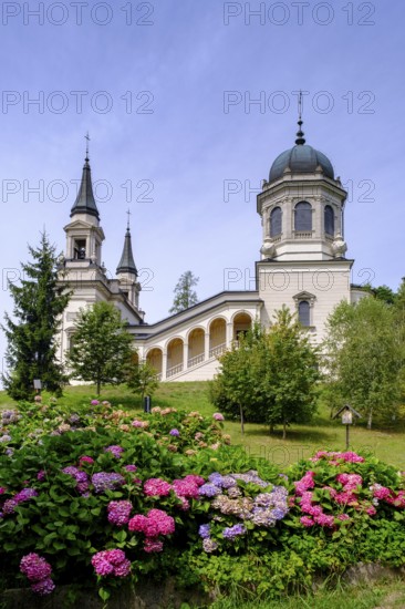 Sanctuary, Santuario della Madonna di Pinè, Montagnaga, Val di Pine, Alta Valsugana e Bersntol, Trentino, Italy