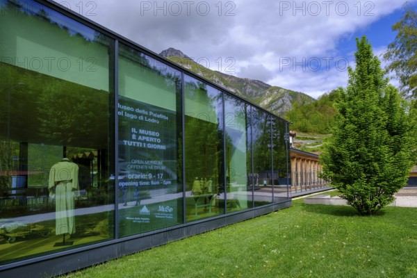Museo di Palafitte, Pile Dwelling Museum, Lake Ledro, Lago di Ledro, Trentino, Italy