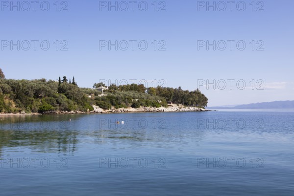 Coast of the Pagasitic Gulf, Kato Gatzea, Pelion or Pelion Peninsula, Magnisia, Thessaly, Greece