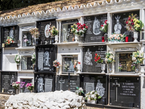 Monumental Cemetery of San Sebastián, Casabermeja, Andalusia, Spain