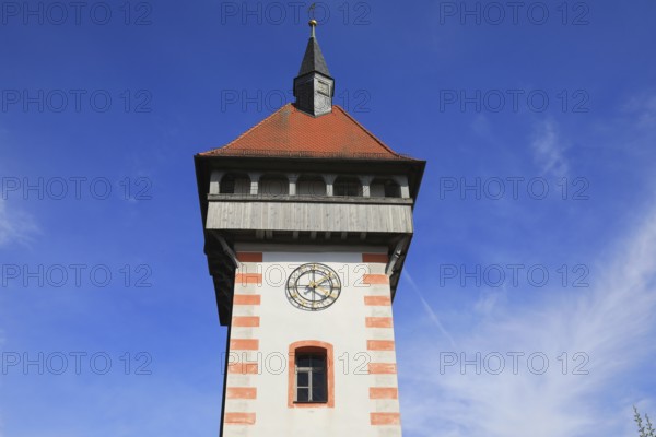 Gangolfsturm, medieval fortification tower, Hollfeld, district of Bayreuth, Upper Franconia, Bavaria, Germany