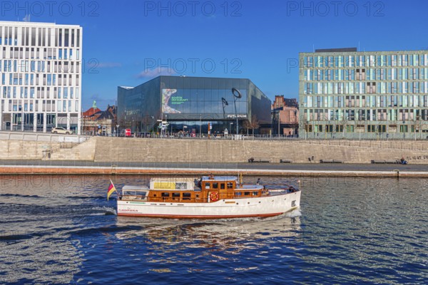 Spreebogen and Futurium building in Berlin, Germany