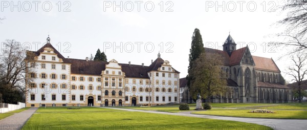 Salem Castle with Church Panorama Germany