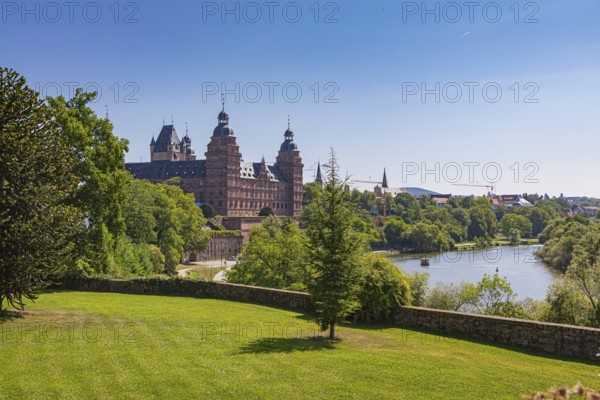 Johannisburg Castle in Aschaffenburg, Bavaria, Germany