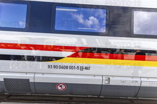 Velaro Egypt from Siemens Mobility. The company presents the first Velaro high-speed train for Egypt. Built for use in extreme climatic and sandy conditions. InnoTrans 2024. international trade fair for railway and transport technology. Messe Berlin.Berlin, Germany