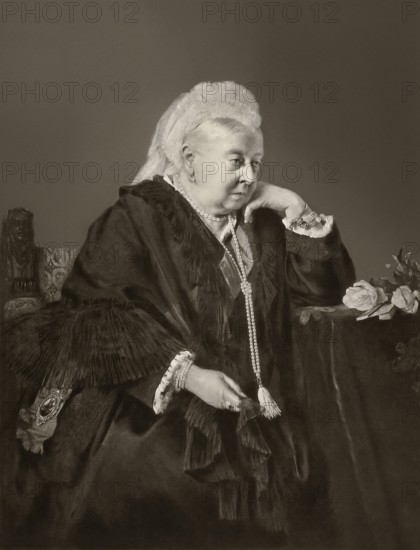 Queen Victoria or Alexandrina Victoria, 1819, 1901, Queen of the United Kingdom of Great Britain and Ireland, Empress of India