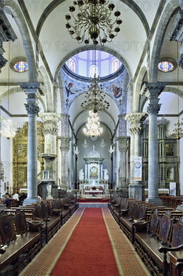 Interior view of the Catholic Church, Nuestra Señora de la Concepción, La Orotava, North Tenerife, Canary Islands, Spain