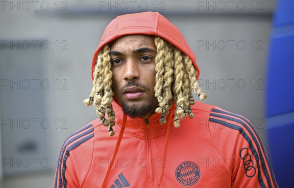 Sacha Boey FC Bayern Munich FCB (23) portrait PreZero Arena, Sinsheim, Baden-Württemberg, Germany