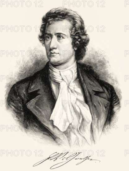 Johann Wolfgang von Goethe, 1749-1832, German poet