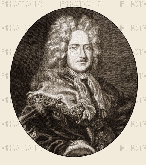 Frederick I, 1657 - 1713, the first King in Prussia, as Frederick III Elector of Brandenburg