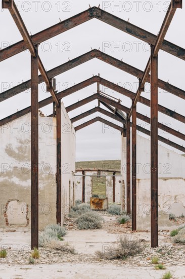 Abandoned Swift factory, The Swift refrigerator in Puerto San Julián, Puerto San Julián, Santa Cruz Province, Argentina