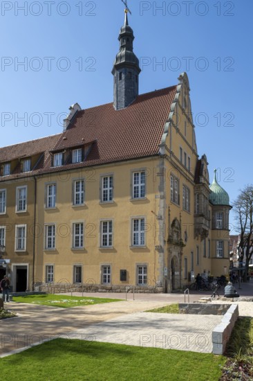 Former district court, monument, Berliner Platz, Gütersloh, Westphalia, North Rhine-Westphalia, Germany
