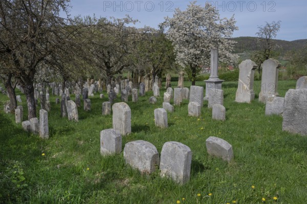 Jewish cemetery, established 1734, last occupancy 1934, Hagenbach, Upper Franconia, Bavaria, Germany