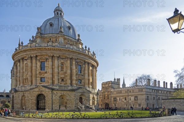 Radcliffe Camera Library, Brasenose College, Oxford, England, Great Britain