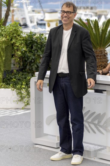 Cannes, France - 16.5.2024: Dominik Moll during the Photocall Dossier 137 Case 137 during the 78th Cannes International Film Festival. The film festival takes place from 13 to 24 May 2025