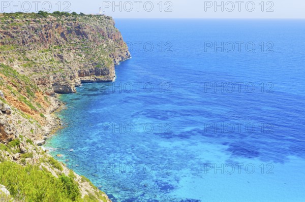 Sa Mola lighthouse, Formentera, Balearic Islands, Spain