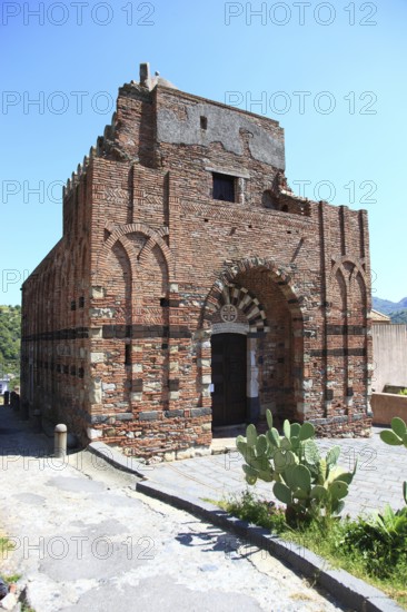 Church of Santi Pietro e Paolo d Agro is a Norman building near Casalvecchio Siculo, Peter and Paul Church, Sicily, Italy