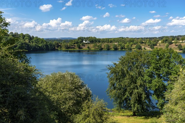 Weinfelder Maar, Vulkaneifel, Vulkansee, Eifel, Rhineland-Palatinate, Germany