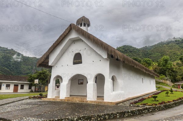 Traditional church San Andres de Pisimbala, Unesco world heritage site, Tierradentro, Colombia