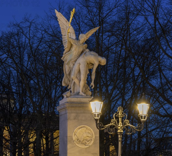 Night shots, Berlin Mitte, Schlossbrücke, Berlin, Germany