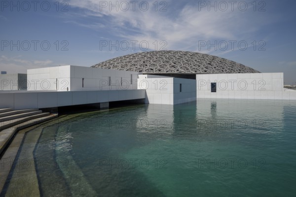 Louvre Abu Dhabi, Architect Jean Nouvel, Saadiyat Island, Abu Dhabi, United Arab Emirates