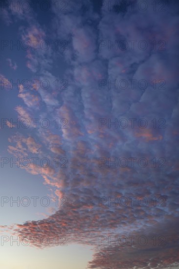 Evening cloud formation, Bavaria, Germany