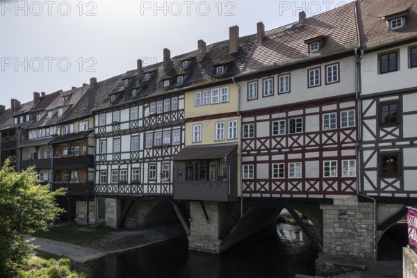 Krämerbrücke, Erfurt, Thuringia, Germany