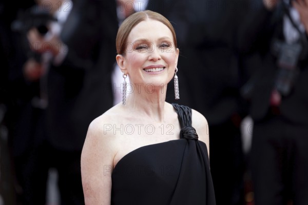 Cannes, France - 18.5.2024: Julianne Moore on the red carpet during the 78th Cannes International Film Festival. The film festival takes place from 13 to 24 May 2025