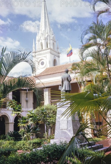 Palacio de las Academias y Biblioteca Nacional, Convent de San Francisco, National Library, Caracas, Venezuela, South America 1963