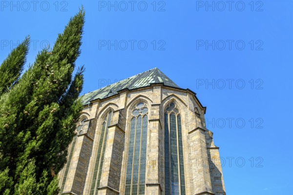 Barfüßerkirche church in the historic city centre of Erfurt, Thuringia, Germany
