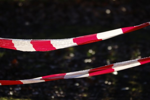 Barrier, danger zone, Germany
