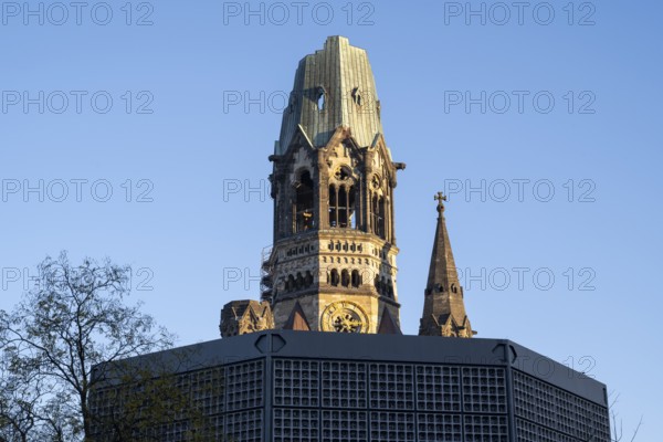 Kaiser Wilhelm Memorial Church, Breitscheidplatz, Charlottenburg, Berlin, Germany
