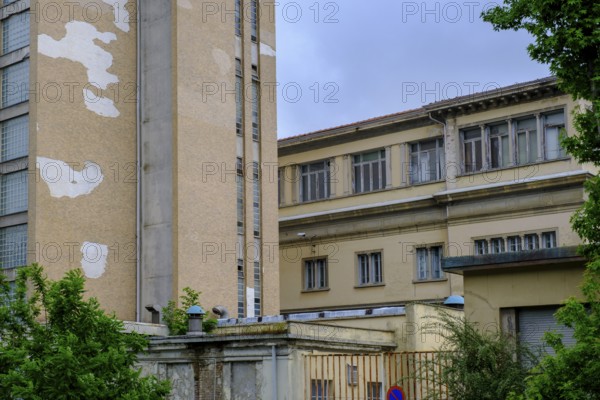Former company Film Ferrania, lost Place, Cairo Montenotte near Savona, Liguria, Italy