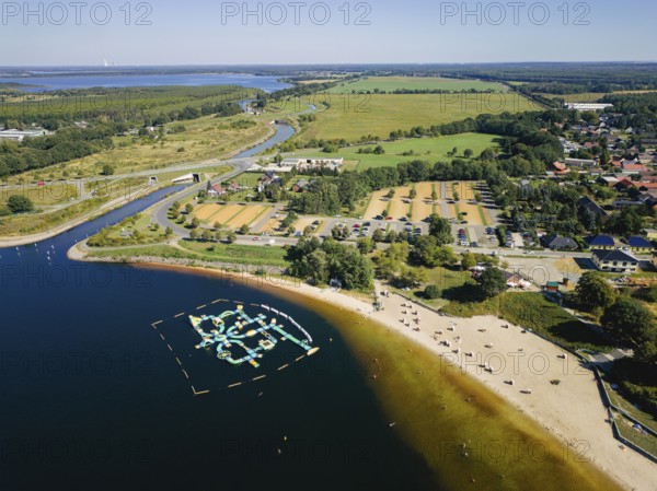 Senftenberg is a town in the south of Brandenburg on the lake of the same name. Großkoschen Water Sports Park ., Senftenberg, Brandenburg, Germany