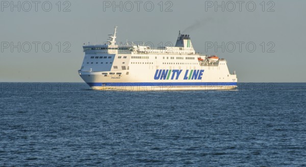 Unity Line's ferry Polonia operates the Baltic Sea line Swinoujscie in Poland and Ystad in Sweden