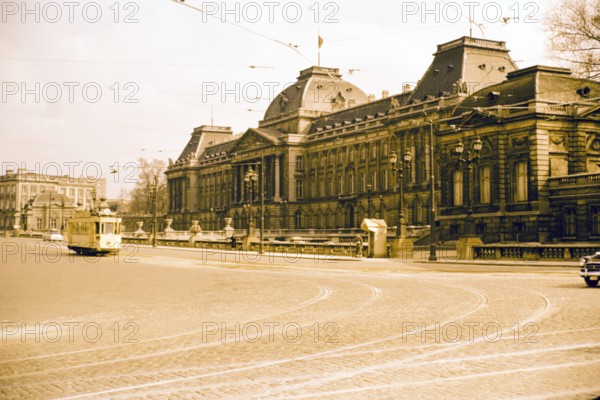 Royal Palace, Brussels, Belgium, Europe end of the 1950s