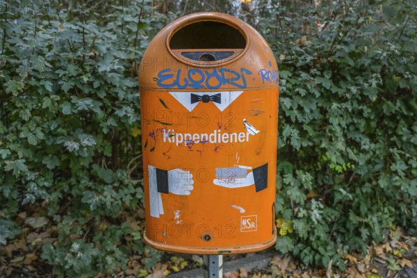 Waste bin, BSR, Berlin, Germany