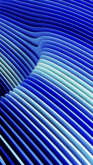 Colorful, flowing lines form a captivating abstract background, showcasing dynamic geometric shapes that evoke depth and movement