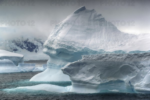 Antarctica, Wedell Sea, Icebergs, South Georgia, Wedell Sea, South Georgia, Antarctica