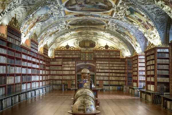Book, books, the Srtrahov Library, Prague, Czech Republic