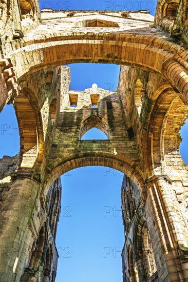 Jedburgh Abbey, Augustinian Abbey, Jedburgh, Scottish Borders, Scotland, UK