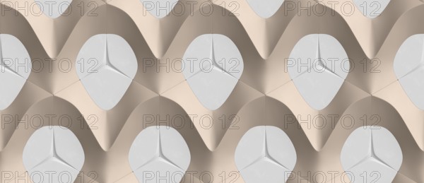 3D background of black with pink dots in the form of hexagon tiles volumetric shape of leather. High quality seamless realistic texture