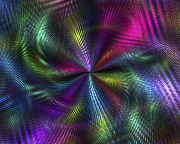 This digital artwork blends vibrant hues and swirling patterns reminiscent of galaxies, offering a stunning abstract interpretation of cosmic beauty that captivates and inspires