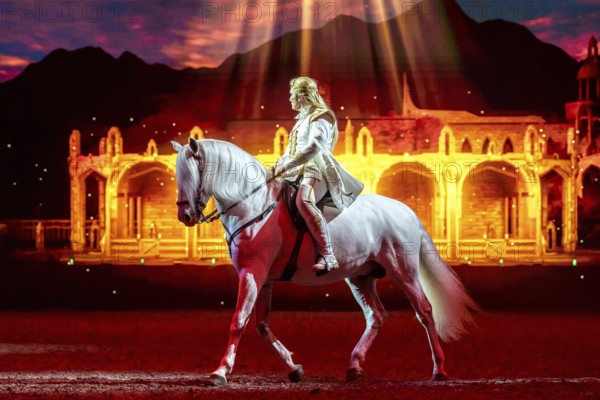 Cavalluna, horse show on Gateway to the Otherworld tour in Berlin's Uber Arena on 17.01.2026