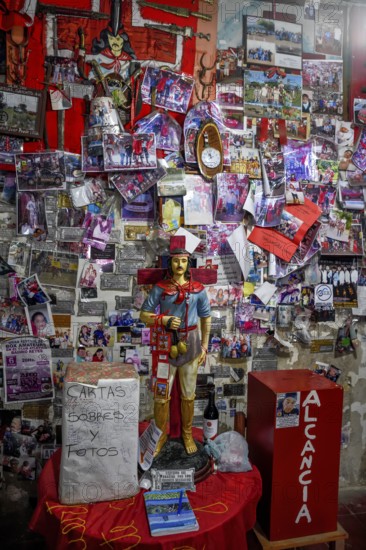 Shrine for the popular saint Antonio Mamerto Gil Núñez, better known as Gauchito Gil, Santuario del Gauchito Gil, Mercedes, Corrientes Province, Argentina